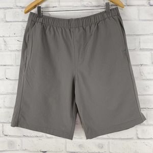 Myles Shorts Men's Size Large Elastic‎ Waist 10" Inseam Athletic Gray Large Long